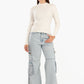 Vintage Wide-Leg Cargo Jeans