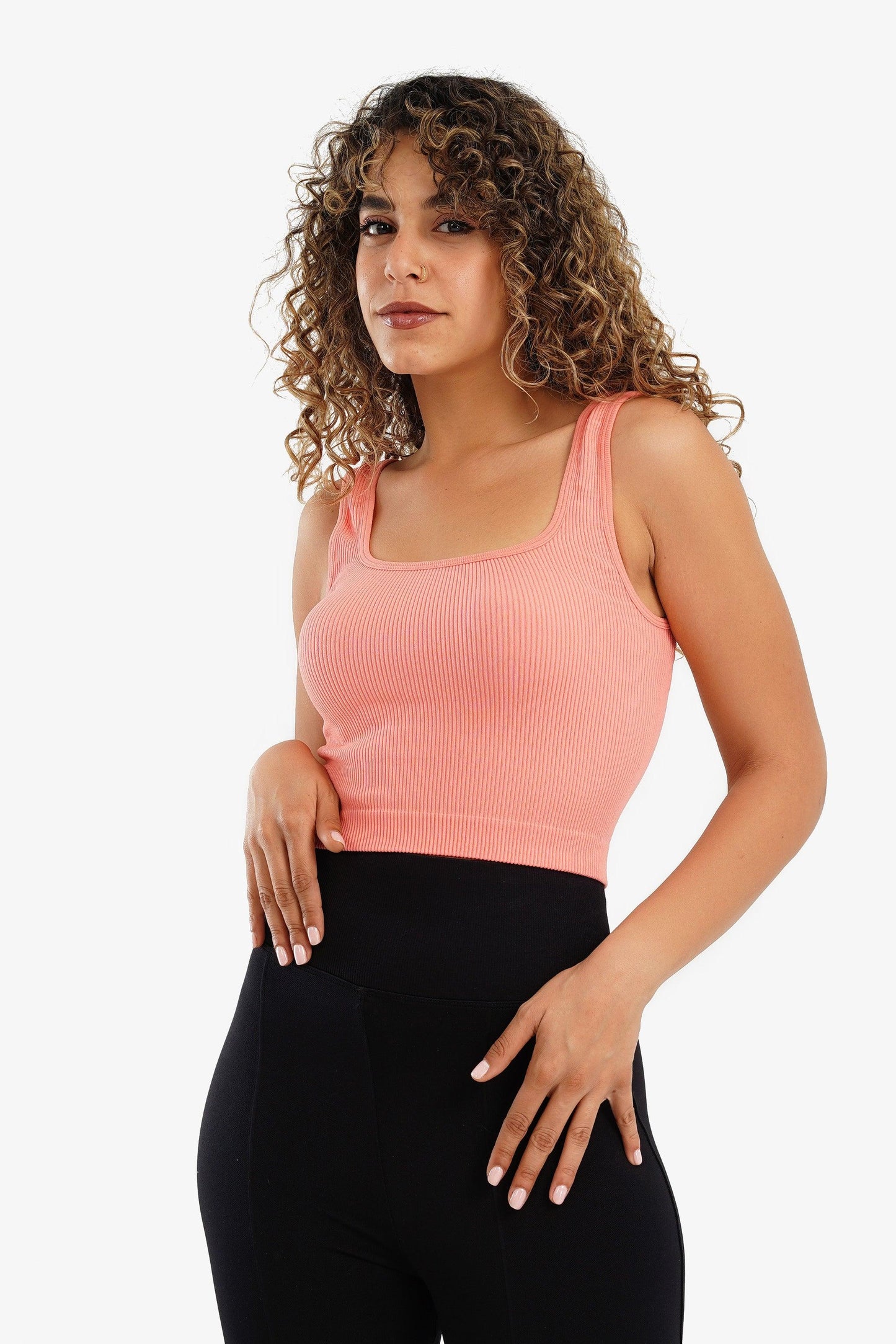 Carina Wide Strap Crop Top