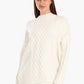 High Ribbed Neck Pullover