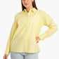 Light Yellow Striped Shirt