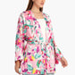 Flowery Drop Shoulder Kimono