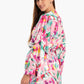 Flowery Drop Shoulder Kimono