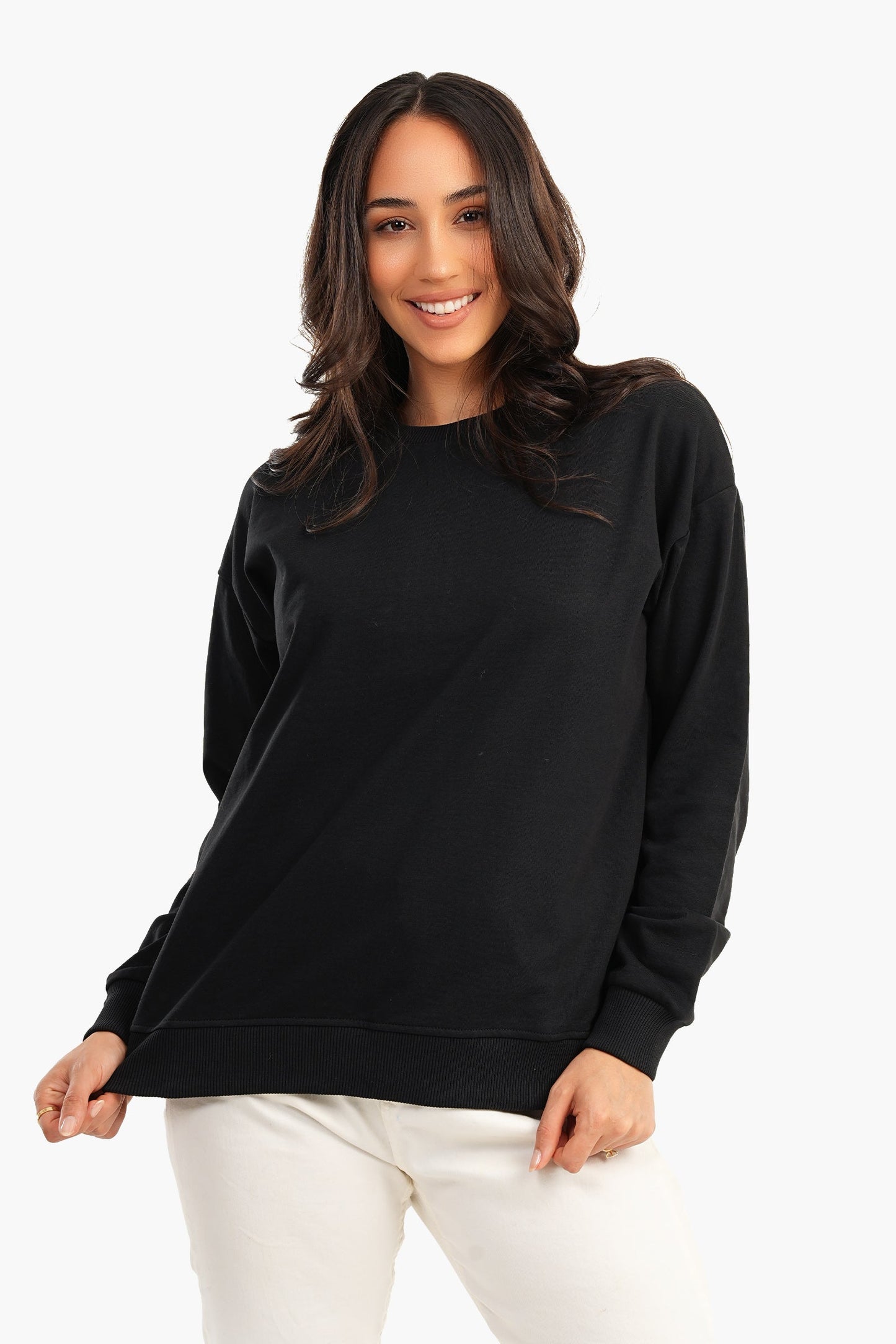 Carina Off Shoulder Lounge Sweatshirt