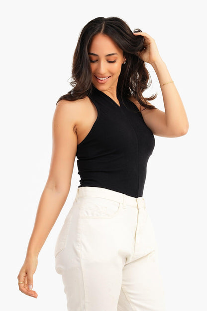 Cut-out High Neck Top - Carina - ??Ã¢â‚¬â„¢????????ÃƒÂ±??Ã¯Â¿Â½ÃƒÂ¿??Ã†â€™?ÃƒÂ¿????