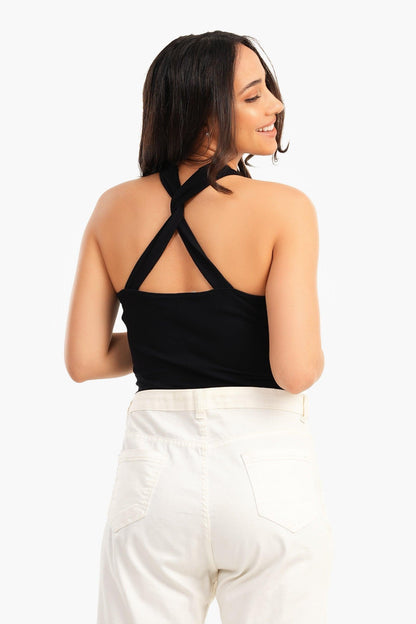 Cut-out High Neck Top - Carina - ??Ã¢â‚¬â„¢????????ÃƒÂ±??Ã¯Â¿Â½ÃƒÂ¿??Ã†â€™?ÃƒÂ¿????
