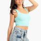 Carina Wide Strap Crop Top