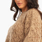 Carina Brocade Arcylic Pullover