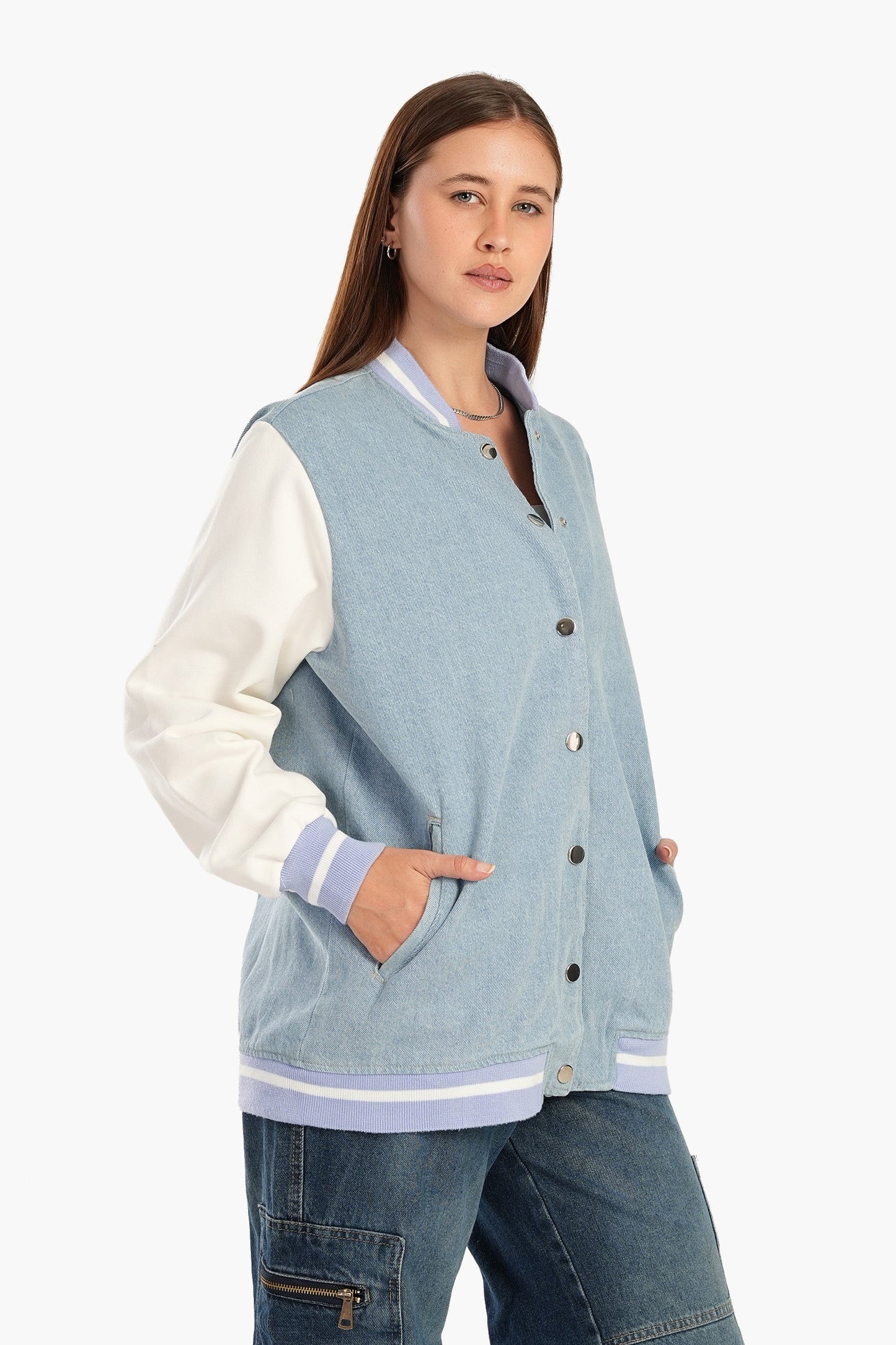 Baseball Denim Jacket