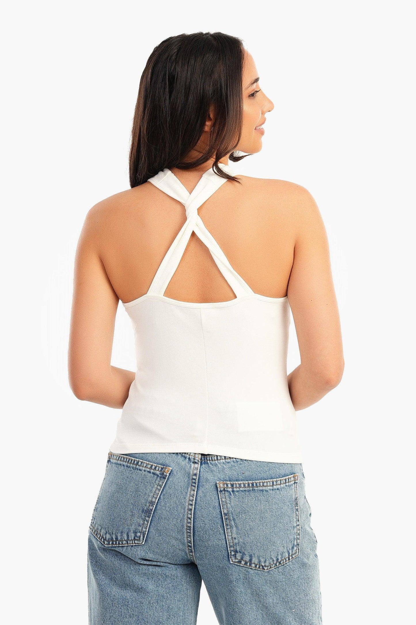 Cut-out High Neck Top - Carina - ??Ã¢â‚¬â„¢????????ÃƒÂ±??Ã¯Â¿Â½ÃƒÂ¿??Ã†â€™?ÃƒÂ¿????