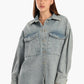 Oversized Denim Shirt