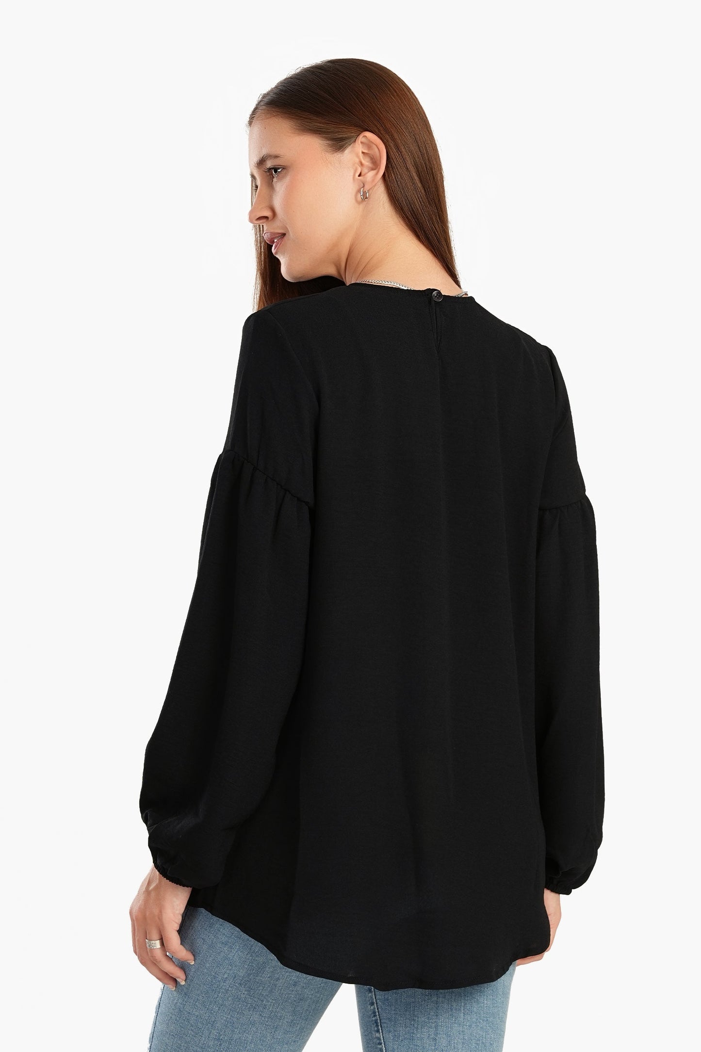 Peasant Sleeves Blouse