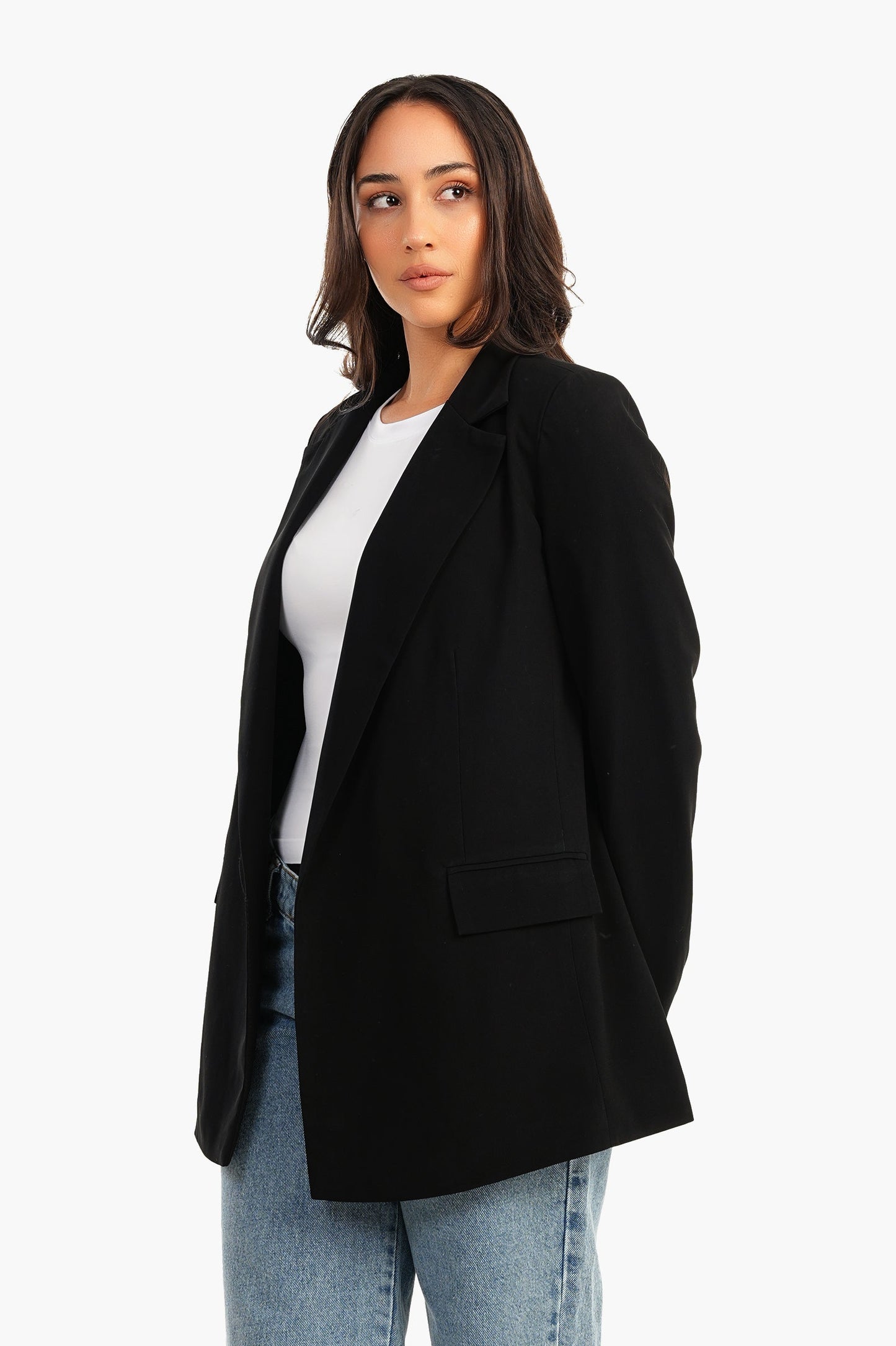 Carina Notch Collar Blazer