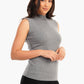 Carina Sleeveless High Neck Pullover