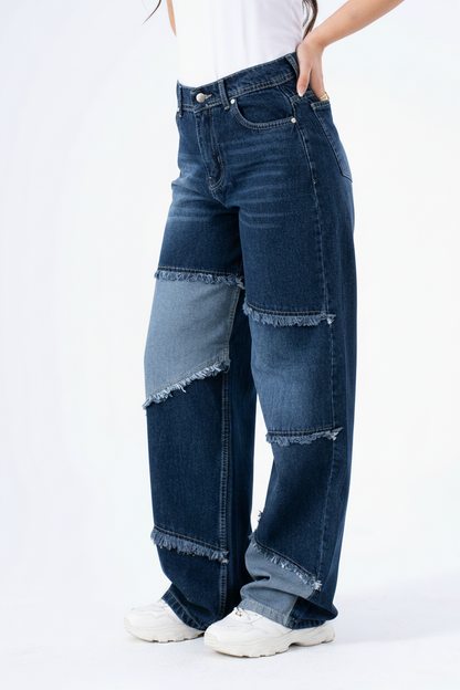 Blue Remix Baggy Denim