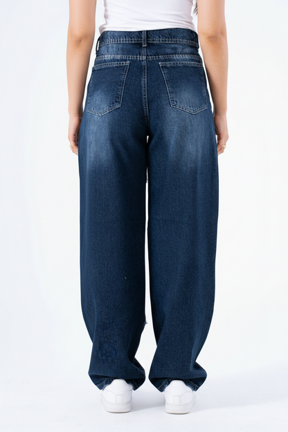 Blue Remix Baggy Denim