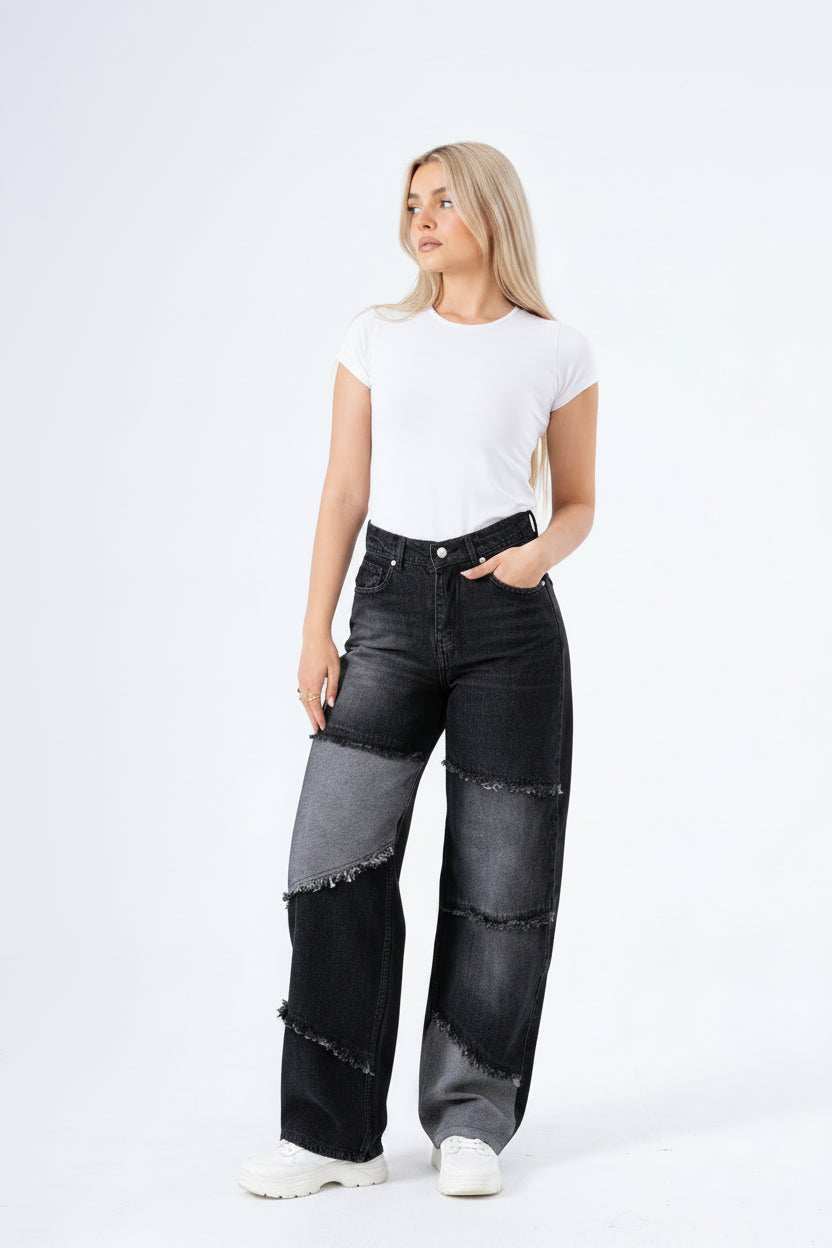 Dark Pixie Baggy Denim
