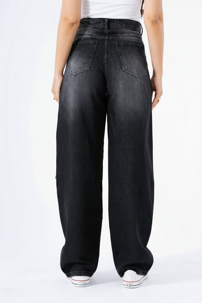 Dark Pixie Baggy Denim