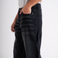 Black Carpenter Baggy Fit Jeans