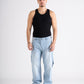 Sky Blue Carpenter Baggy Fit Jeans