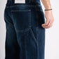 Dark Blue Carpenter Baggy Fit Jeans