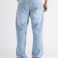 Light Sky Blue washed Wide Leg Jeans