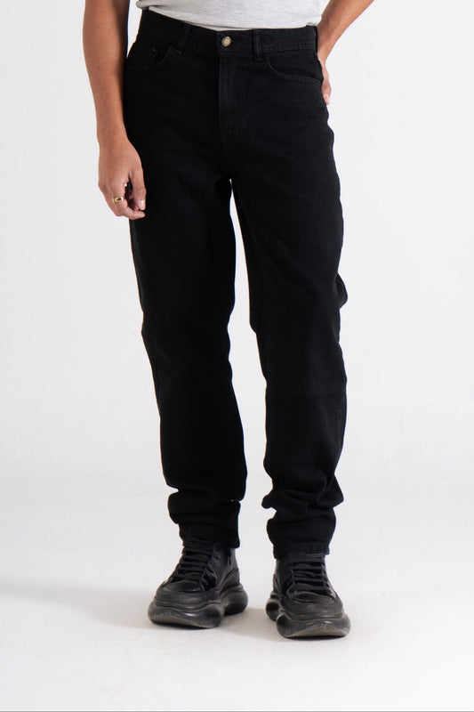 Black Straight Leg Jeans