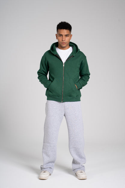 Zipper Melton Hoodie - هودي ميلتون بسحاب