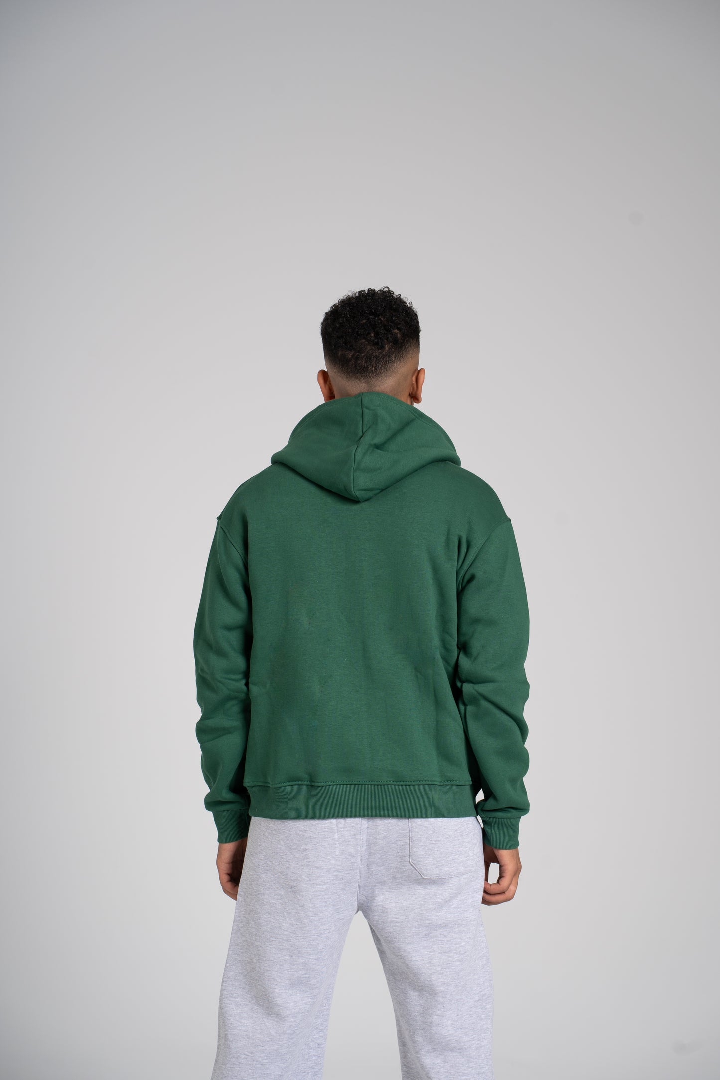 Zipper Melton Hoodie - هودي ميلتون بسحاب