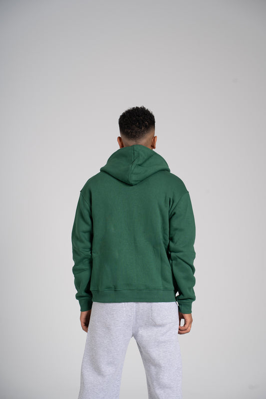 Zipper Melton Hoodie - هودي ميلتون بسحاب