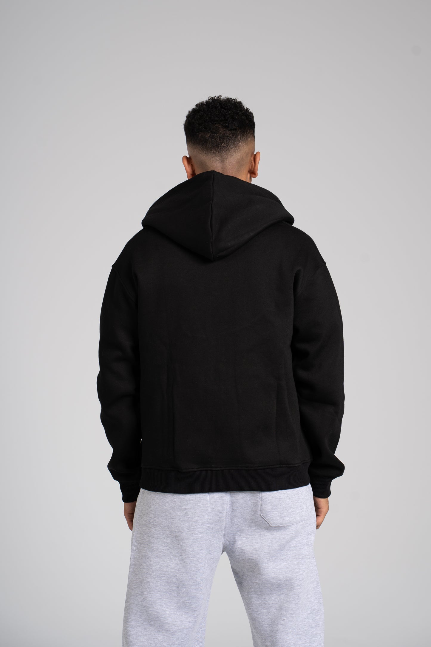 Zipper Melton Hoodie - هودي ميلتون بسحاب