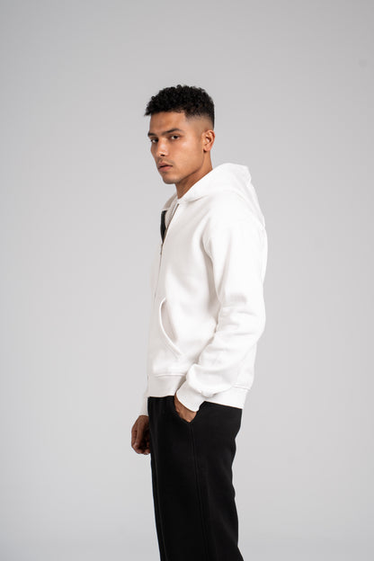 Zipper Melton Hoodie - هودي ميلتون بسحاب