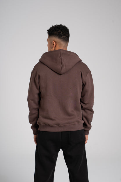 Zipper Melton Hoodie - هودي ميلتون بسحاب