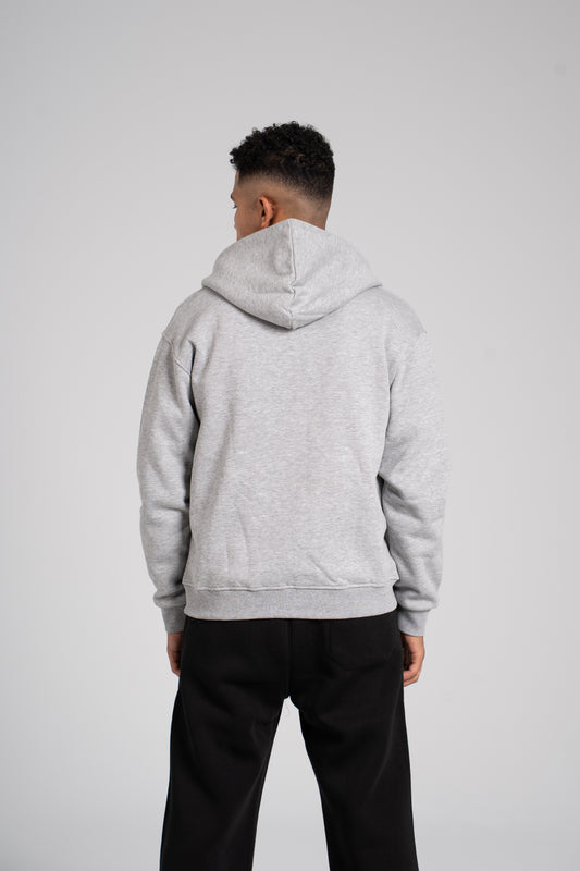 Zipper Melton Hoodie - هودي ميلتون بسحاب