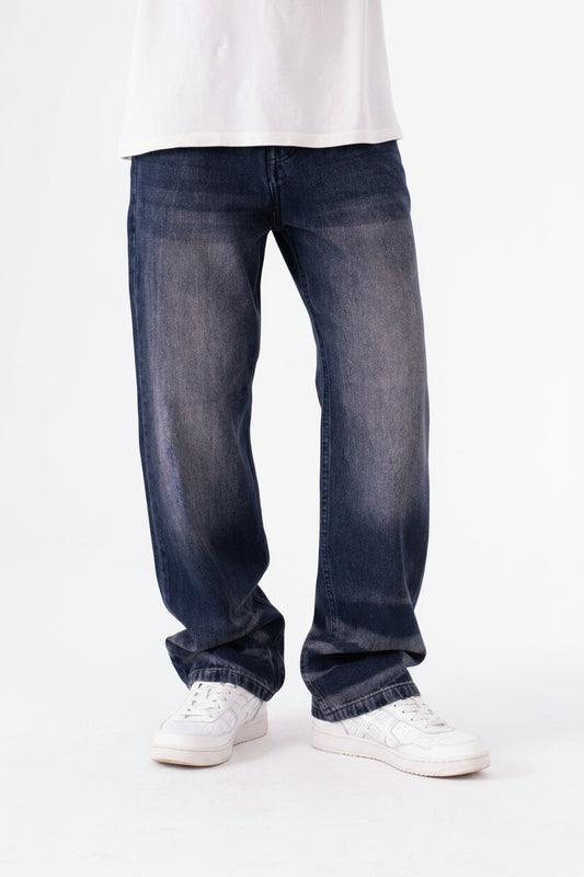  dark blue jeans With the feeling of the galaxy mood  