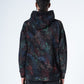 Black Casual Self-Printed Hoodie