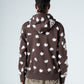 Brown Full Printed Hoodie