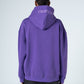 Purple Trendy Printed Hoodie