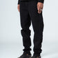 Black Plain Straight Leg Jeans