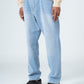 Sky Blue Casual Slim Fit Jeans