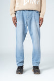 Sky Blue Casual Slim Fit Jeans