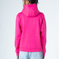 Hot Pink Durable Plain Hoodie