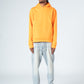 Orange Durable Plain Hoodie