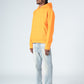 Orange Durable Plain Hoodie