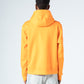 Orange Durable Plain Hoodie