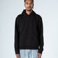 Black Durable Plain Hoodie