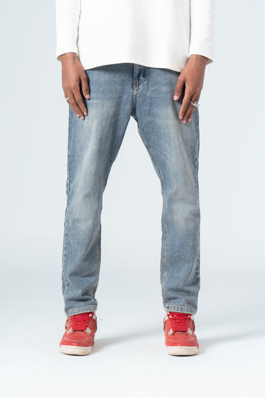 Blue Stylish Slim Fit Jeans