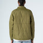 Olive High Neck Puffer Jacket