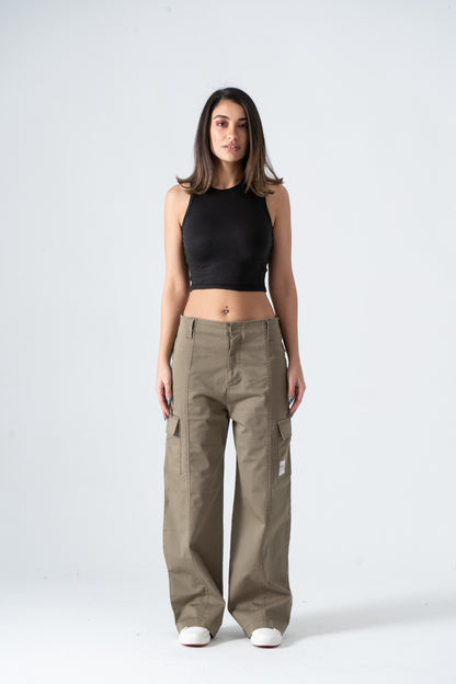 Olive Cargo Pants