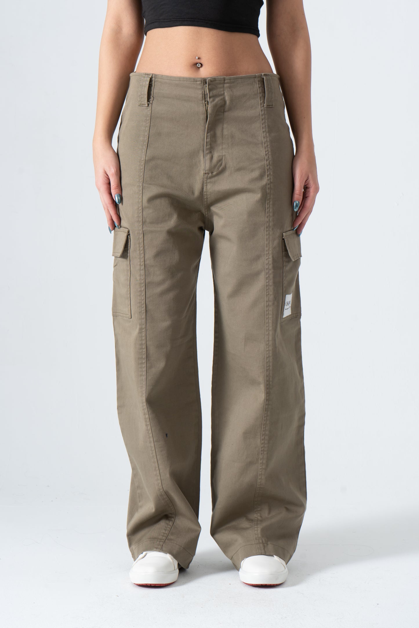 Olive Cargo Pants