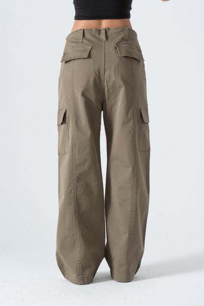 Olive Cargo Pants